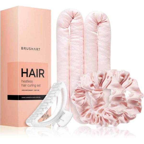 BrushArt BrushArt Hair Heatless hair curling set set za kodranje las Pink