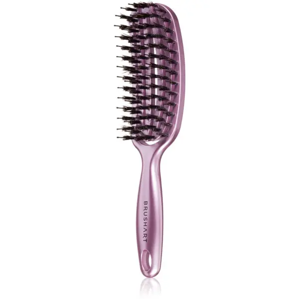 BrushArt BrushArt Hair Vent blowdry hairbrush with boar bristles krtača za lase z najlonskimi in prašičjimi ščetinami Small 1 kos