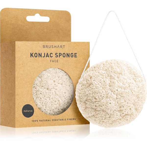 BrushArt BrushArt Home Salon Konjac sponge nežna eksfoliacijska gobica za obraz Natural 5 g