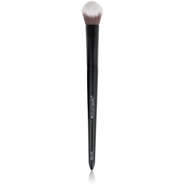 Brushworks Brushworks Back Comb Brush čopič za korektor vrsta NO. 25 1 kos