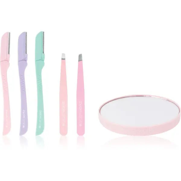 Brushworks Brushworks Brow Shaping Set set za popolne obrvi