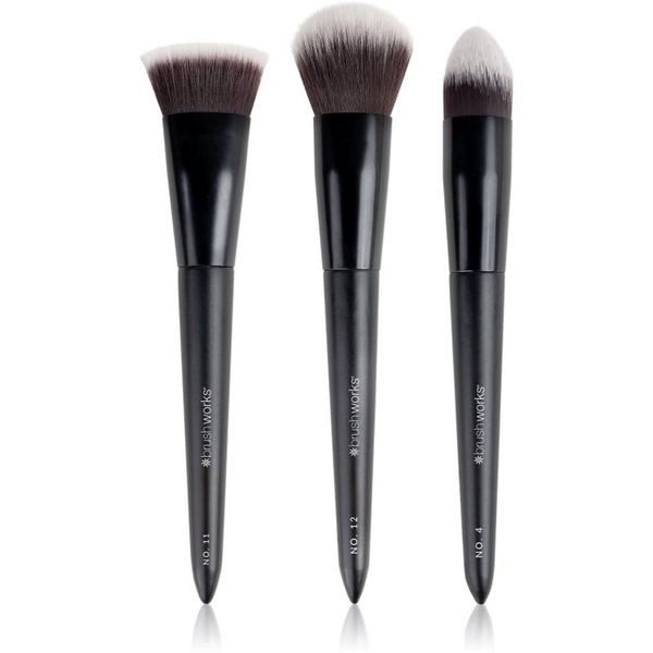 Brushworks Brushworks Cream Contour and Blush Set set čopičev