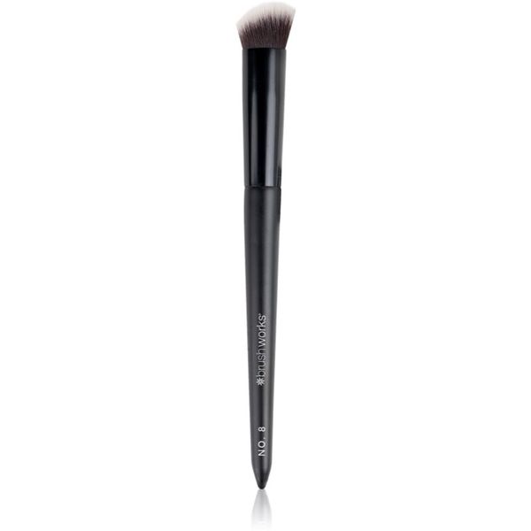 Brushworks Brushworks Precise Angled Concealer Buffing Brush čopič za korektor vrsta NO. 8 1 kos