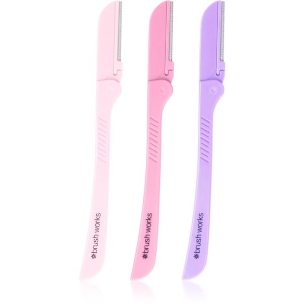 Brushworks Brushworks Precision Eyebrow Razors Mixed britev (za obrvi)