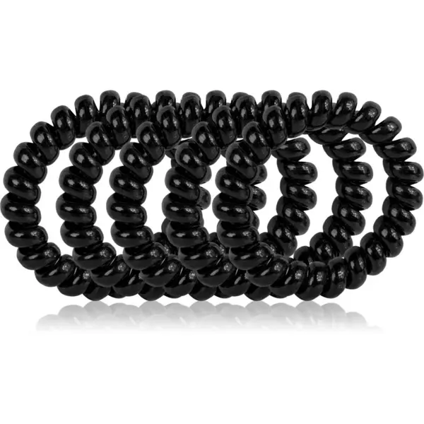 Brushworks Brushworks Wonder Bobble elastike za lase Black 5 kos