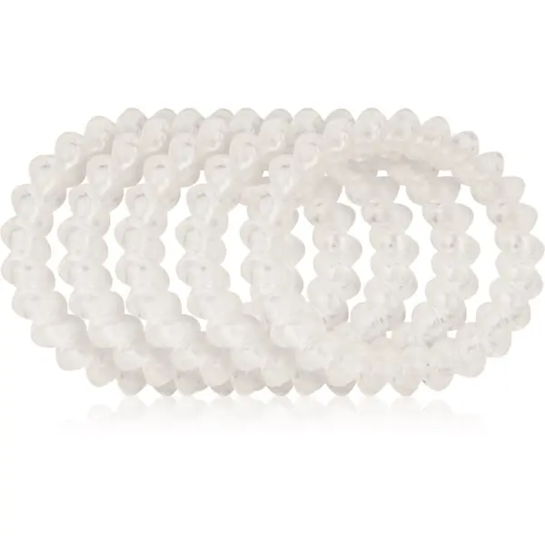 Brushworks Brushworks Wonder Bobble elastike za lase Clear 5 kos