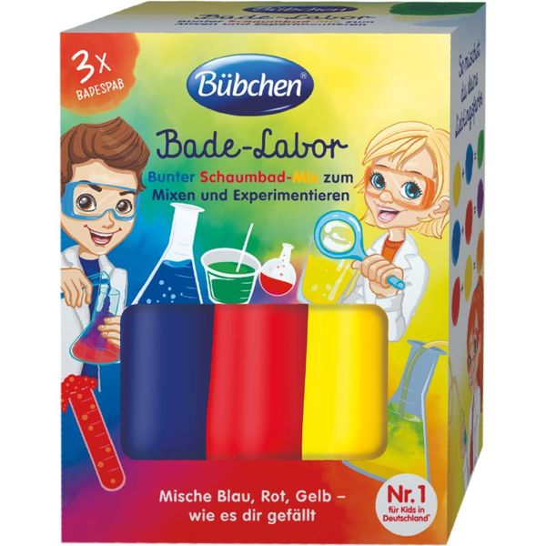 Bübchen Bübchen Kids Bath Laboratory kopalniški laboratorij 3x50 ml