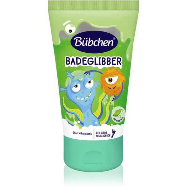 Bübchen Bübchen Kids Bath Slime Green barvna sluz za kopel 3 y+ 130 ml