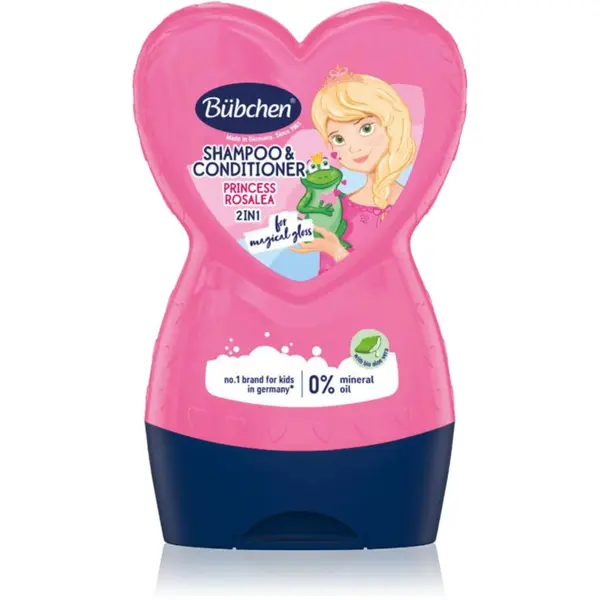 Bübchen Bübchen Shampoo & Contidioner 2in1 Princess Rosalea šampon in balzam za otroke 230 ml