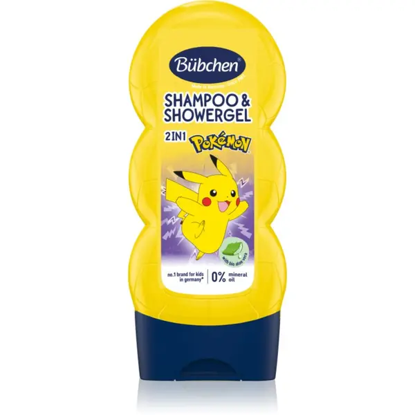 Bübchen Bübchen Shampoo & Shower Gel Pokémon šampon in gel za prhanje za otroke 230 ml