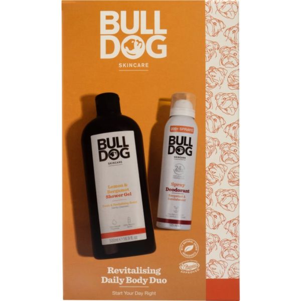 Bulldog Bulldog Lemon & Bergamot Revitalising Body Care Duo darilni set (za telo) za moške