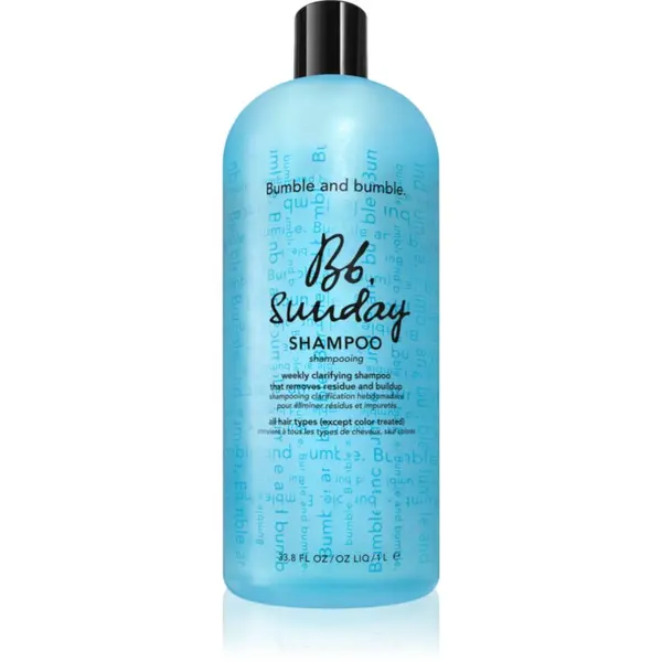 Bumble and Bumble Bumble and bumble Bb. Sunday Shampoo čistilni razstrupljevalni šampon 1000 ml