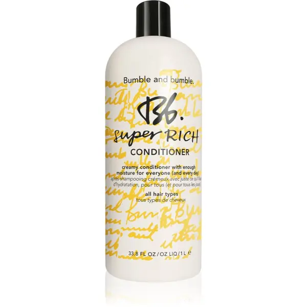 Bumble and Bumble Bumble and bumble Bb.Super Rich Conditioner kremasti balzam za lase ki dodaja hidracijo in sijaj 1000 ml