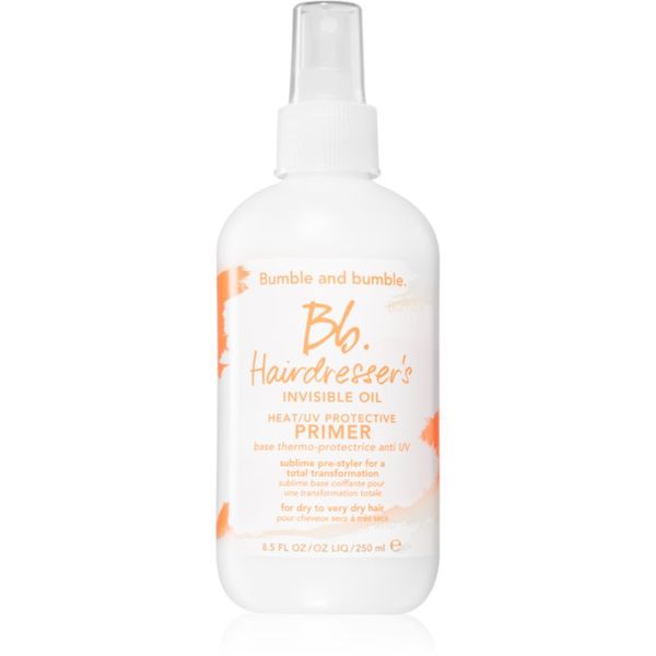 Bumble and Bumble Bumble and bumble Hairdresser's Invisible Oil Heat/UV Protective Primer pripravno pršilo za popoln videz las 250 ml