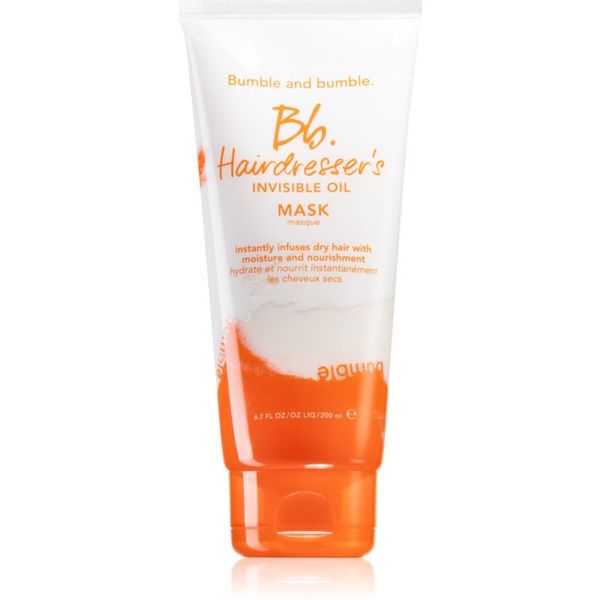 Bumble and Bumble Bumble and bumble Hairdresser's Invisible Oil Mask vlažilna in hranilna maska za suhe in krhke lase 200 ml