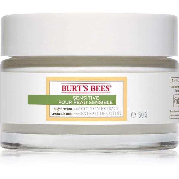 Burt’s Bees Burt’s Bees Sensitive vlažilna nočna krema za občutljivo kožo 50 g