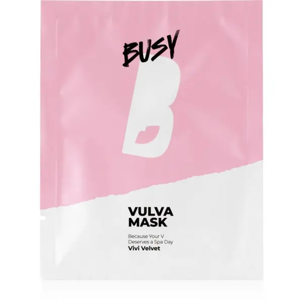 BusyB BusyB Vivi Velvet Vulva Mask maska za intimne predele 1 kos