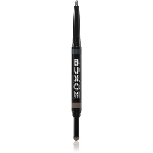 Buxom Buxom FLIP SIDE DUAL-ENDED EYELINER & SHADOW kremasto senčilo in črtalo za oči v svinčniku odtenek Totally Taupe 0.78 g
