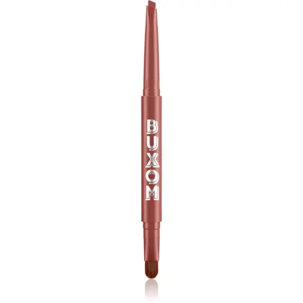 Buxom Buxom POWER LINE™ PLUMPING LIP LINER kremasti svinčnik za ustnice z učinkom povečanja odtenek Hush Hush Henna 0,3 g