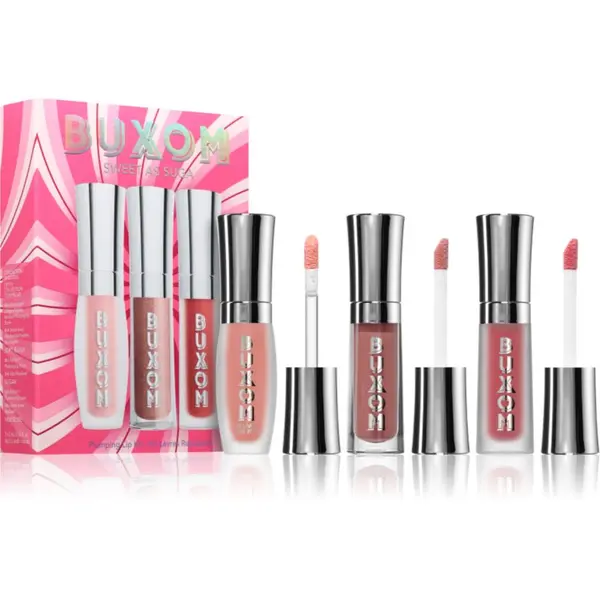 Buxom Buxom SWEET AS SUGA PLUMPING LIP KIT darilni set