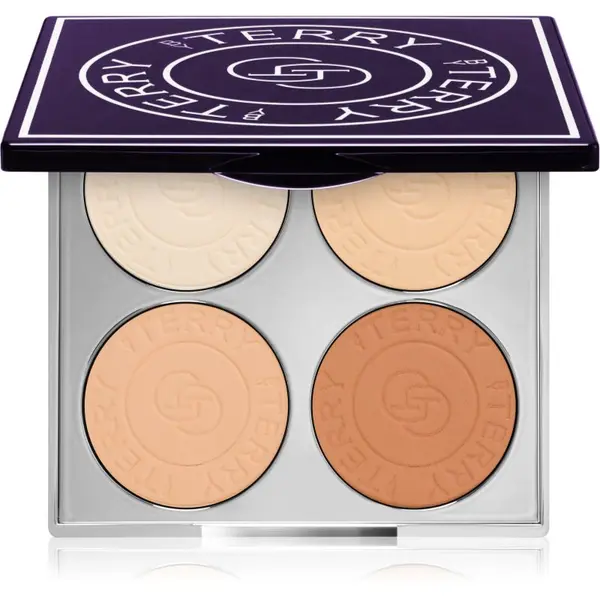 By Terry By Terry Hyaluronic Hydra-Powder Palette paleta za lica s hialuronsko kislino odtenek Medium to Warm 10 g