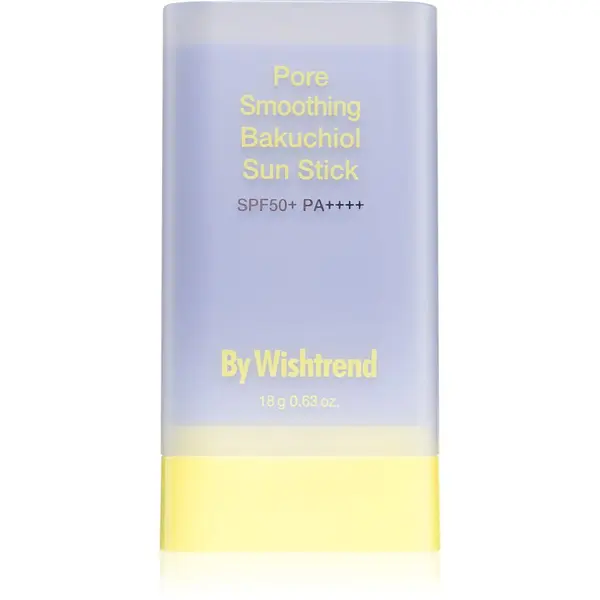 By Wishtrend By Wishtrend Pore Smoothing Bakuchiol Sun Stick krema za sončenje v paličici z bakuchiolom SPF 50+ 18 g
