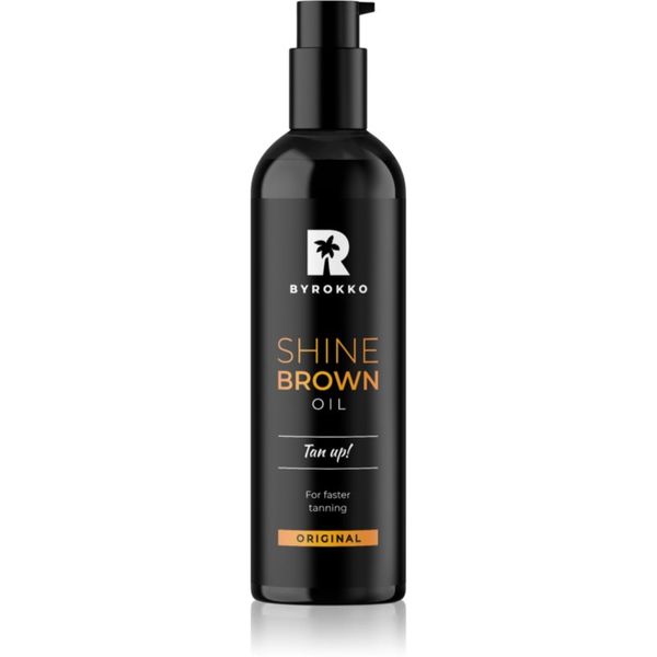 ByRokko ByRokko Shine Brown Tan Up! pripravek za pospešitev in podaljšanje porjavelosti 150 ml