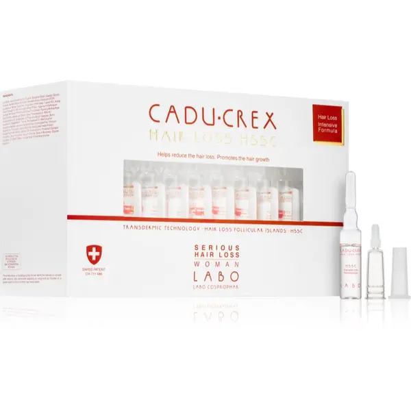 CADU-CREX CADU-CREX Hair Loss HSSC Serious Hair Loss lasni tretma za ženske proti močnemu izpadanju las za ženske 40x3,5 ml