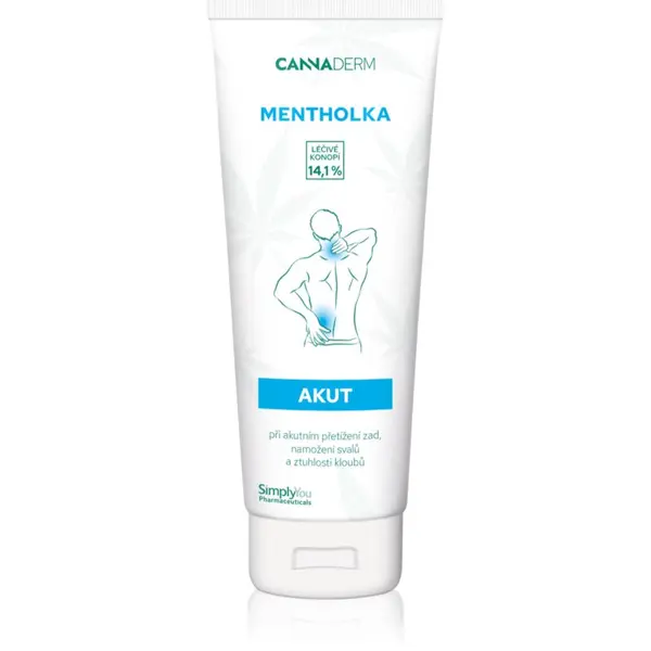 Cannaderm Cannaderm Mentholka AKUT hladilni masažni gel 125 ml