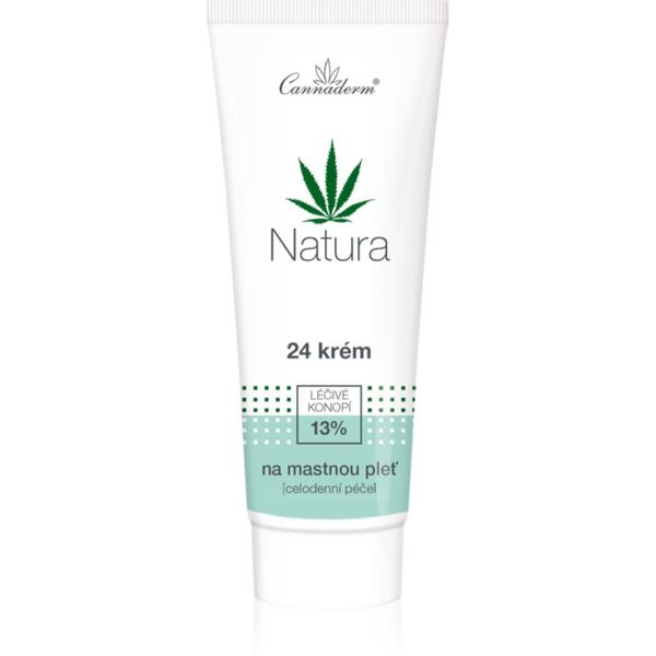 Cannaderm Cannaderm Natura Cream for Oily Skin dnevna in nočna krema za mastno kožo 75 g