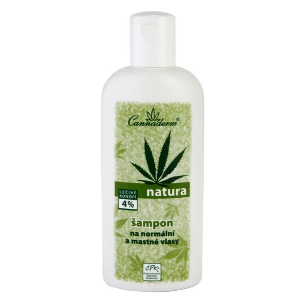 Cannaderm Cannaderm Natura Shampoo for Normal and Oily Hair šampon s konopljinim oljem 200 ml