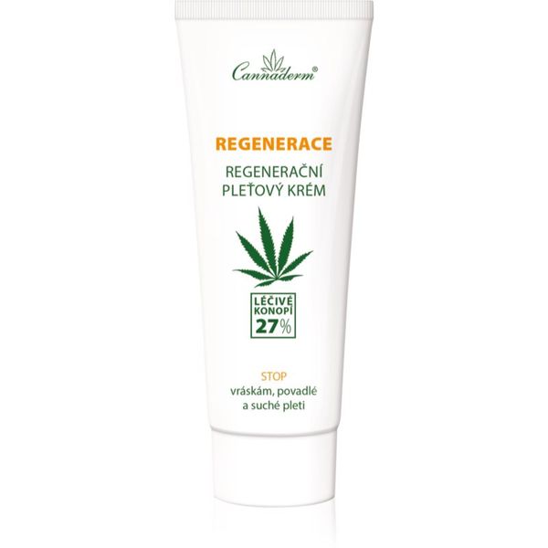 Cannaderm Cannaderm Regeneration Cream for dry and sensitive skin regeneracijska krema za suho in občutljivo kožo 75 g