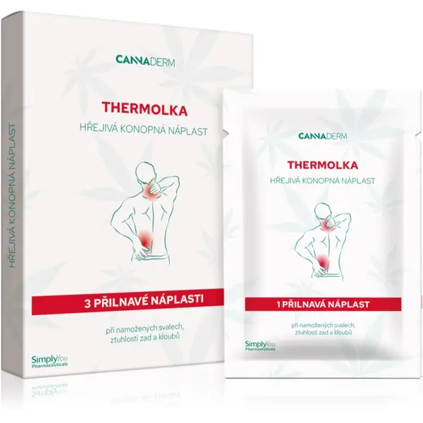 Cannaderm Cannaderm Thermolka grelni obliž 3 kos