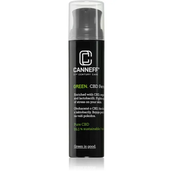 Canneff Canneff Green CBD Fermented ZEN Serum serum za obraz proti staranju kože 30 ml