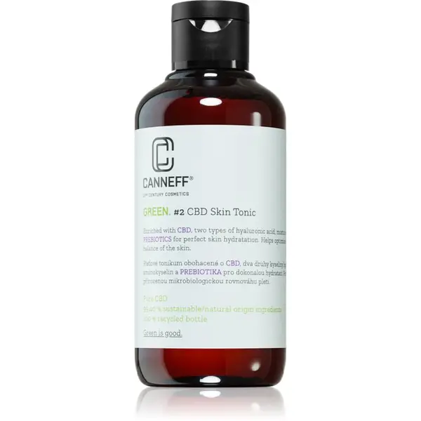 Canneff Canneff Green CBD Skin Tonic vlažilni tonik za obraz 200 ml