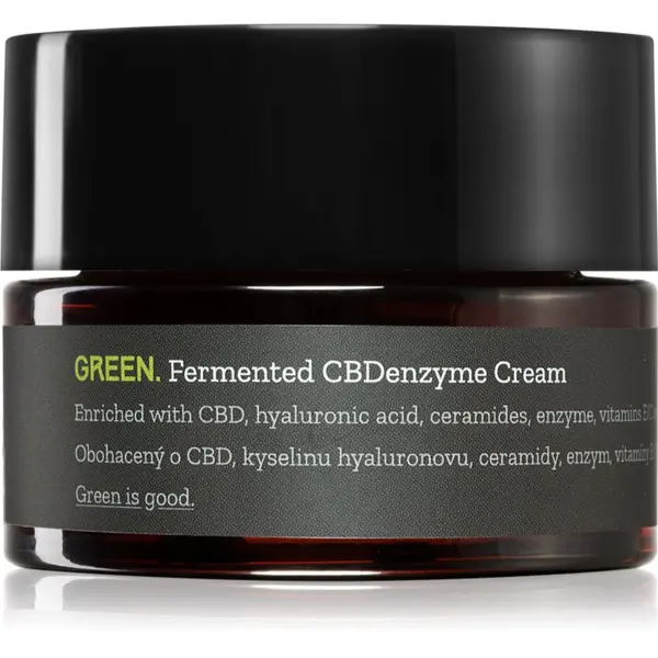 Canneff Canneff Green Fermented CBDenzyme Cream intenzivna pomlajevalna krema s CBD-jem 50 ml