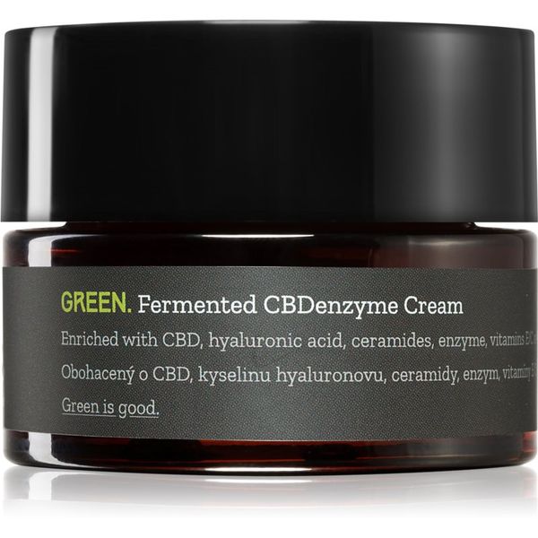 Canneff Canneff Green Fermented CBDenzyme Cream intenzivna pomlajevalna kura s CBD-jem 50 ml