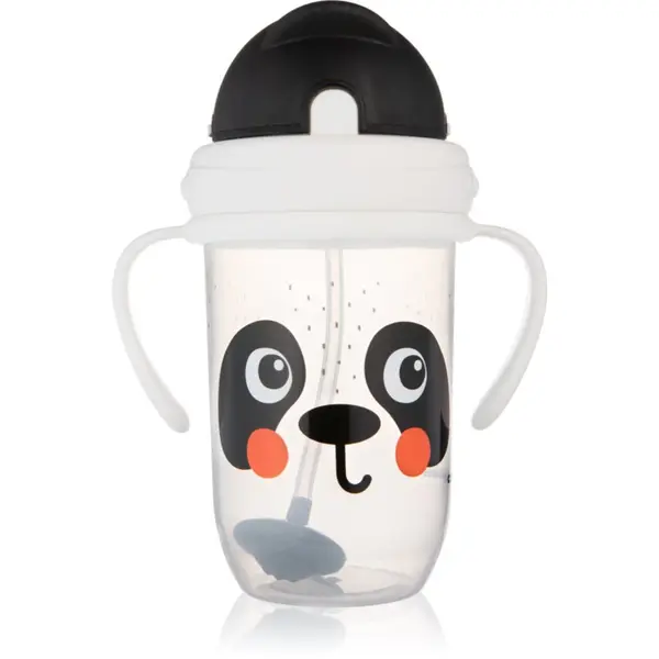 Canpol babies Canpol babies BabiesBoo Cup skodelica z utežjo Panda 6m+ 270 ml