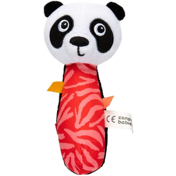 Canpol Babies Canpol babies BabiesBoo Sensory Toy with Squeaker piskajoča igrača Panda 1 kos