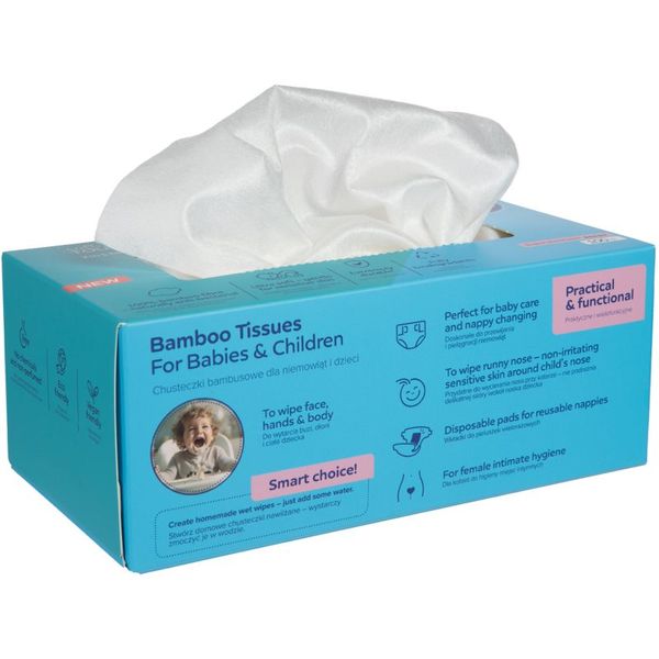 Canpol Babies Canpol babies Bamboo Tissues Postpartum Pads robčki iz bambusa 100 kos