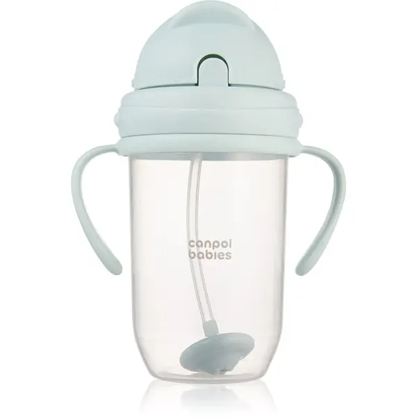 Canpol babies Canpol babies Cup skodelica z utežjo Green 6m+ 270 ml