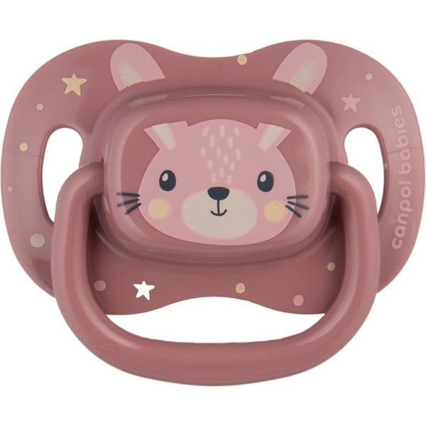 Canpol Babies Canpol babies Cute Animals Soother 18m+ duda Pink 1 kos