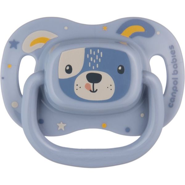 Canpol Babies Canpol babies Cute Animals Soother 6-18m duda Blue 1 kos
