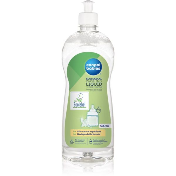 Canpol Babies Canpol babies Ecological Washing Liquid sredstvo za umivanje otroških predmetov 500 ml