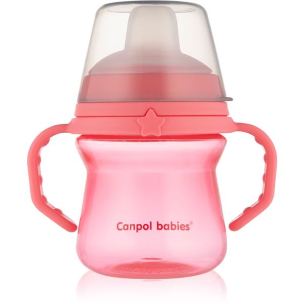 Canpol Babies Canpol babies FirstCup 150 ml skodelica Pink 6m+ 150 ml