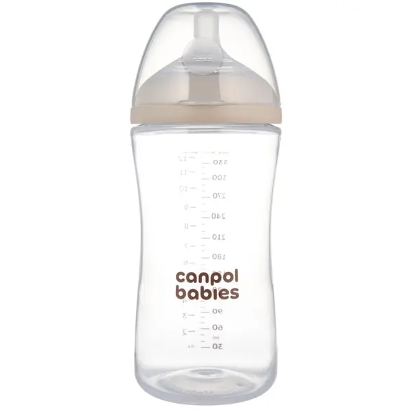 Canpol babies Canpol babies Natural Shape antikolična steklenička 6m+ 330 ml