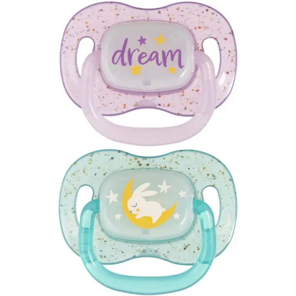 Canpol babies Canpol babies NIGHTGLOW Girl duda 6-18 m 2 kos