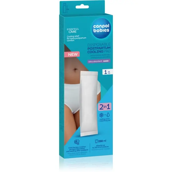 Canpol babies Canpol babies Postpartum Cooling Pad blazinica za hlajenje presredka za ekratno uporabo 1 kos