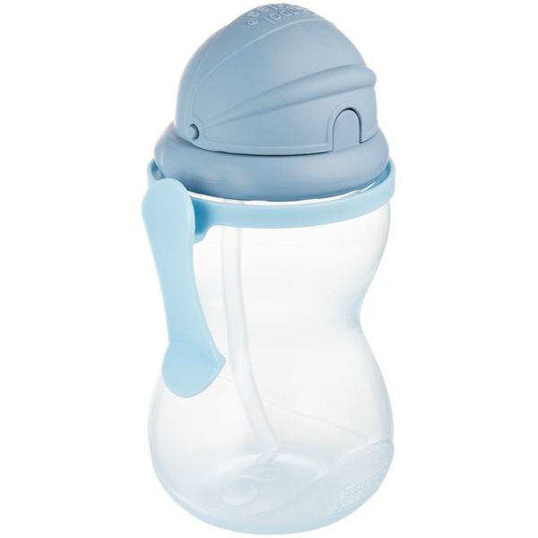 Canpol Babies Canpol babies Sport Cup športna steklenica s slamico Blue 12m+ 370 ml