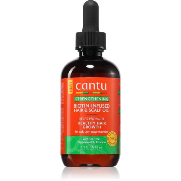 CANTU CANTU Avocado Oil Elixir krepilni in regeneracijski serum za lase z biotinom 95 ml